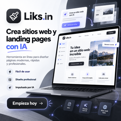 Crea Sitios Web con IA en minutos